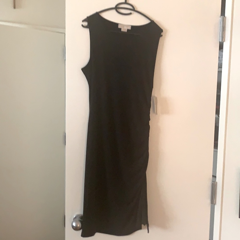 Michael Kors black sheath dress